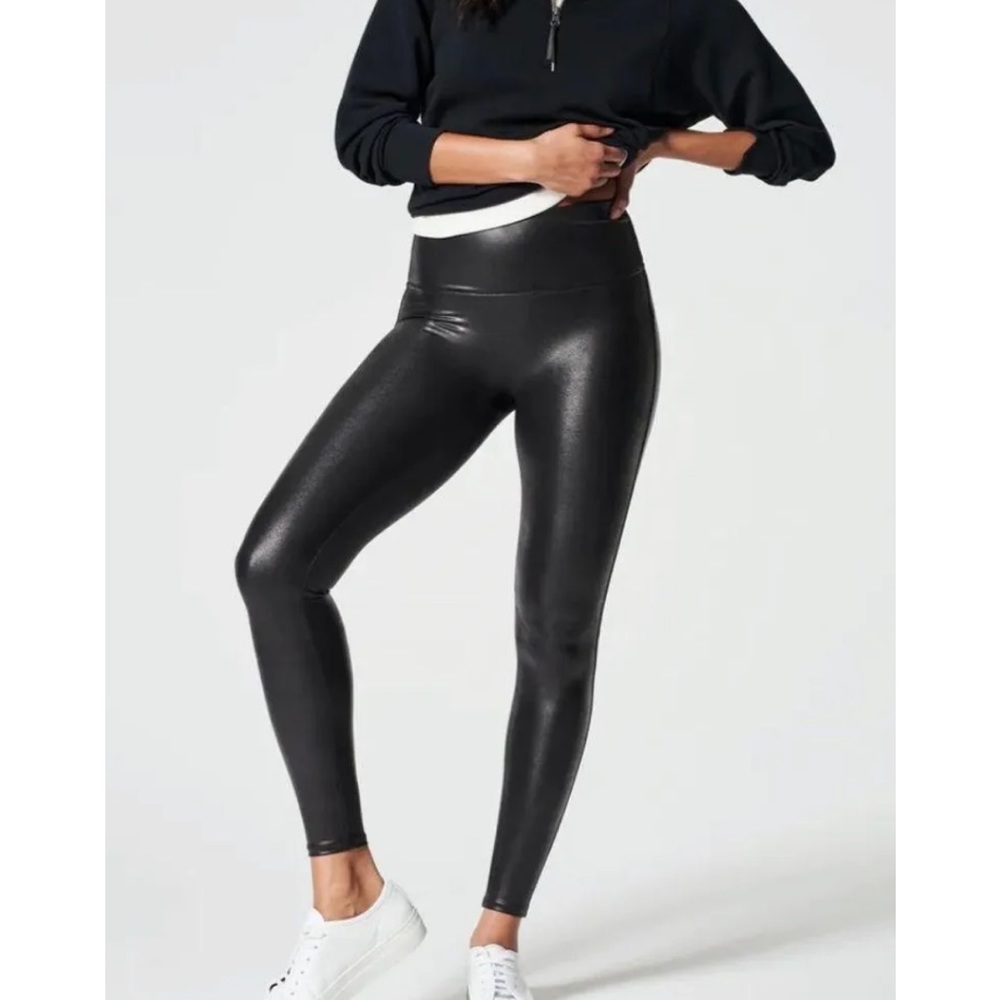 Spanx Faux Leather Leggings